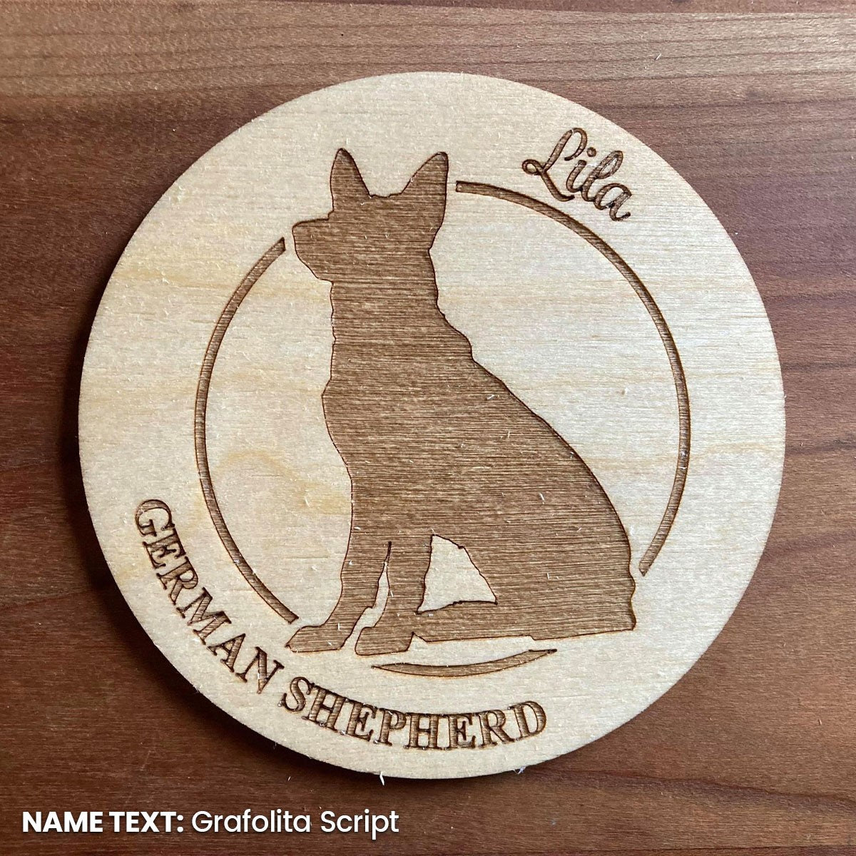 Personalized Dog Coasters